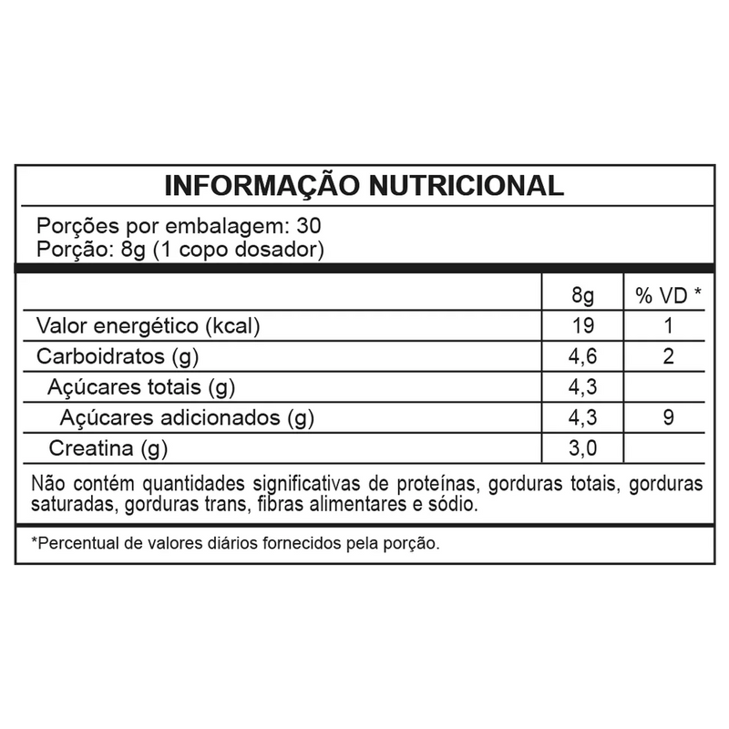 creatina de limão - 240g